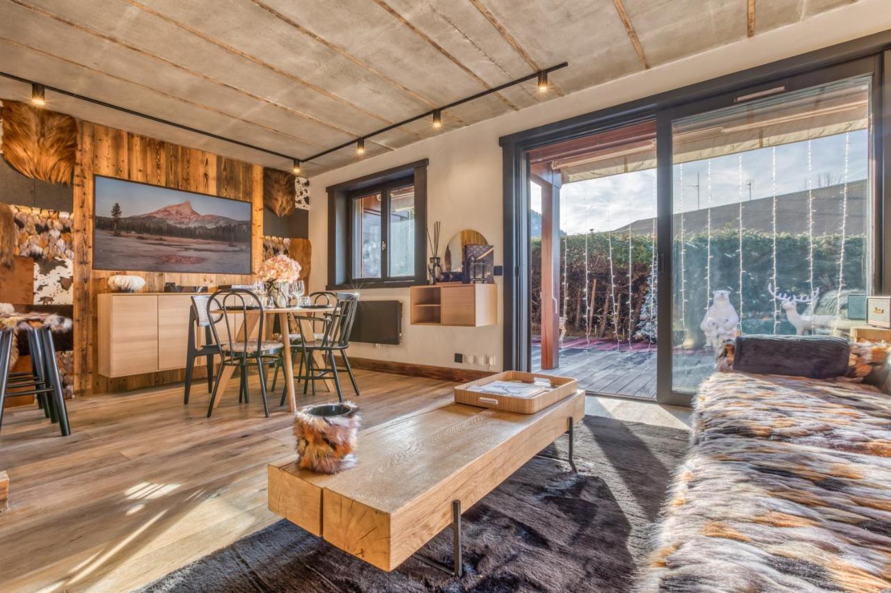 Appartamento Le Petit Coeur De Megeve -Mont770- Esterno foto