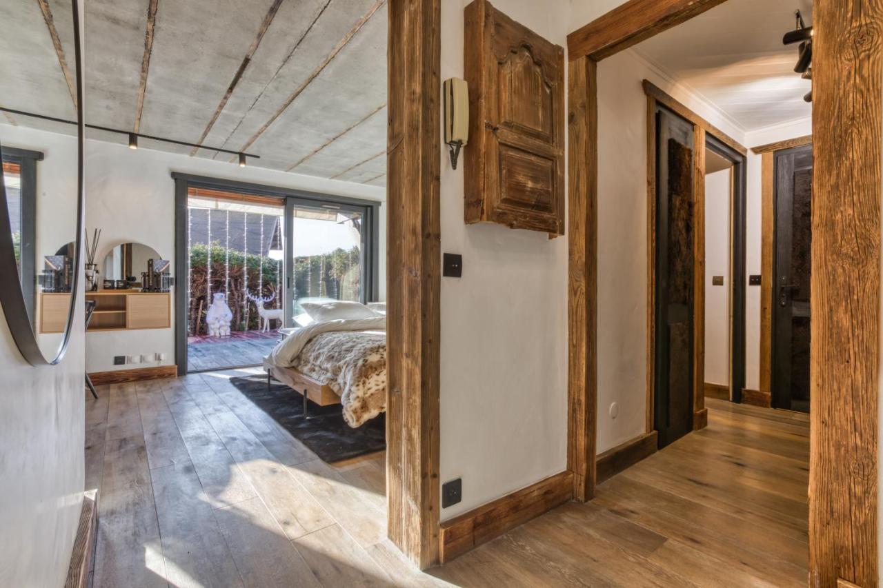 Appartamento Le Petit Coeur De Megeve -Mont770- Esterno foto